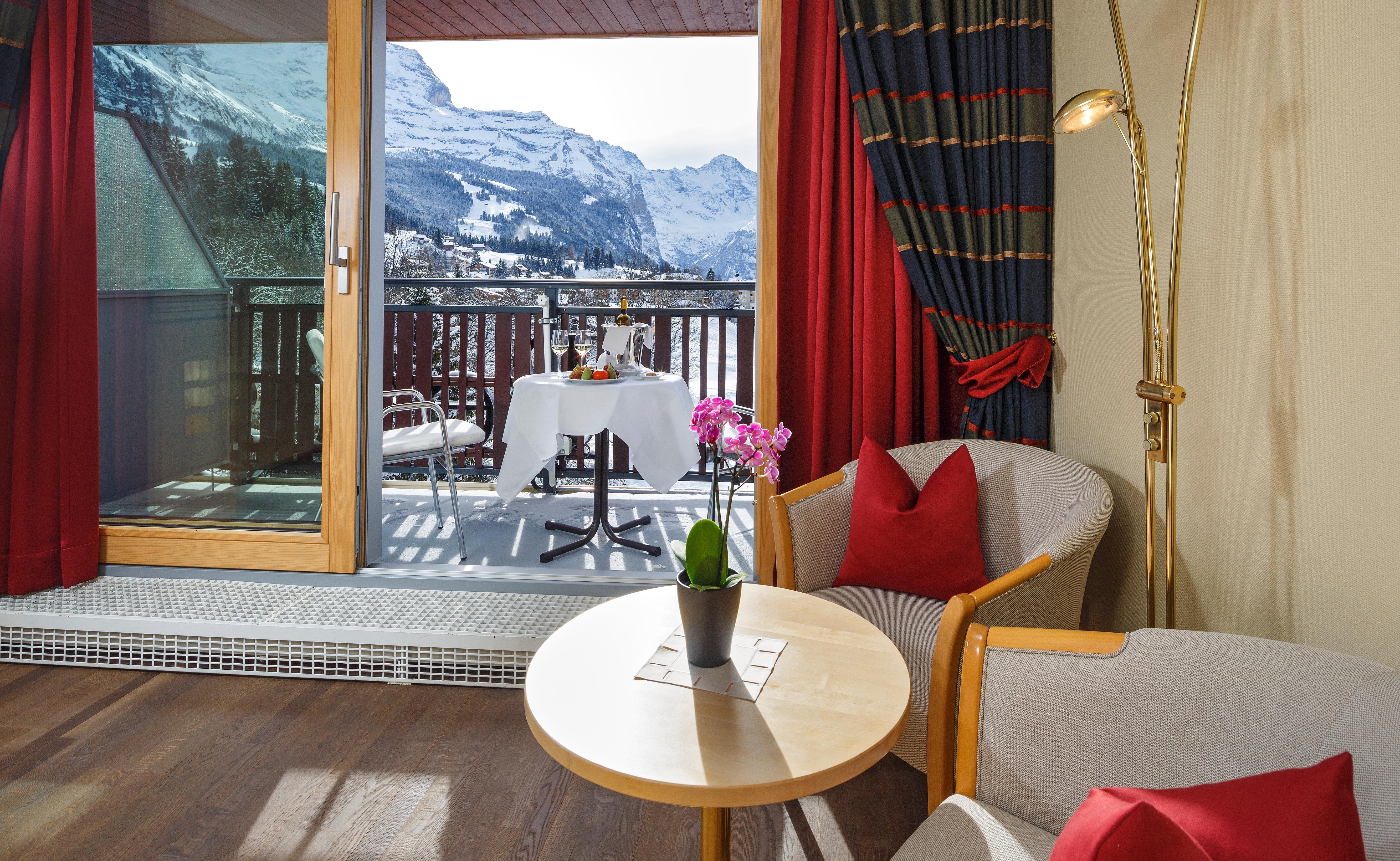 Beausite Park Hotel & Spa Wengen Exterior foto