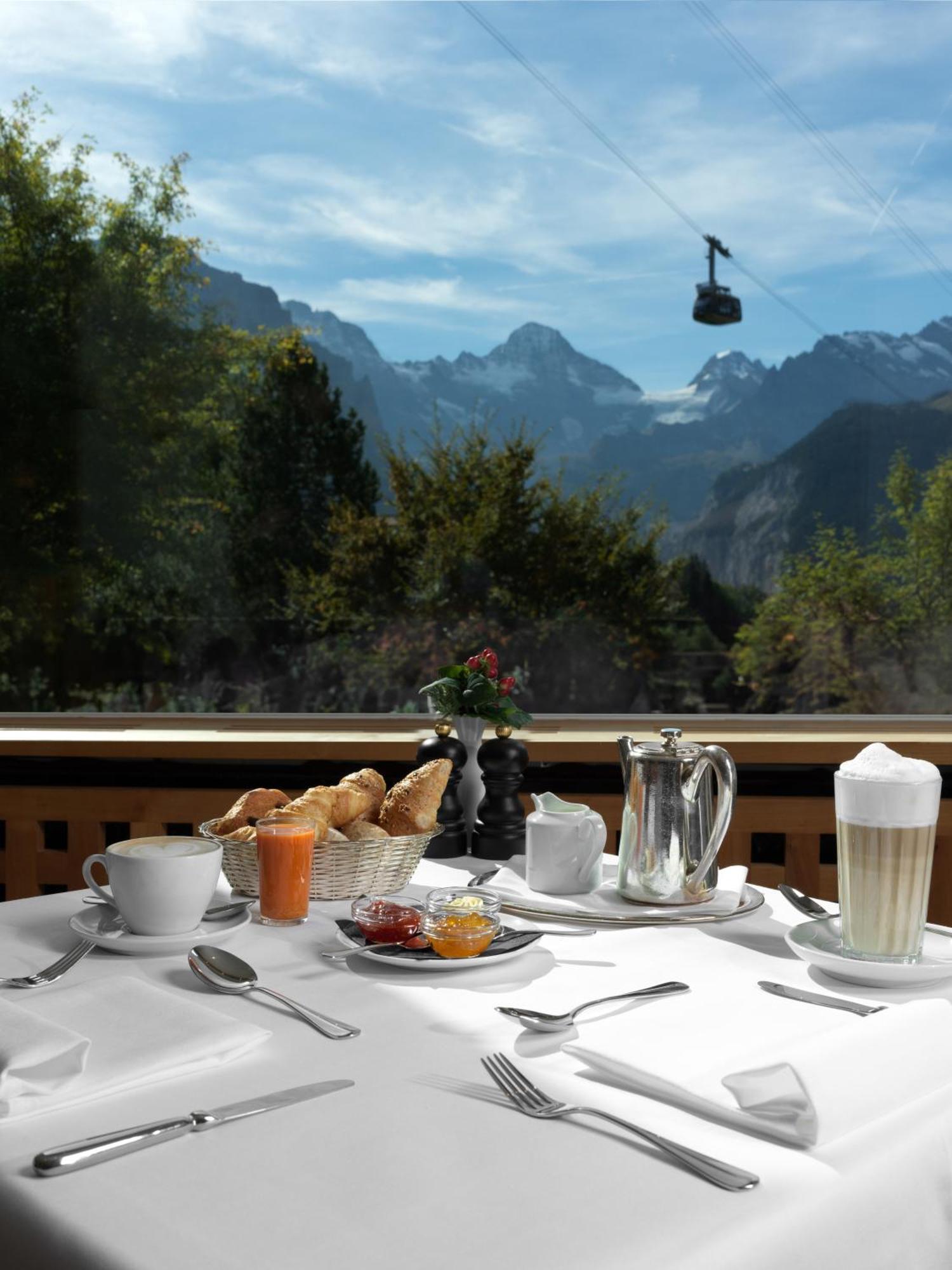 Beausite Park Hotel & Spa Wengen Exterior foto