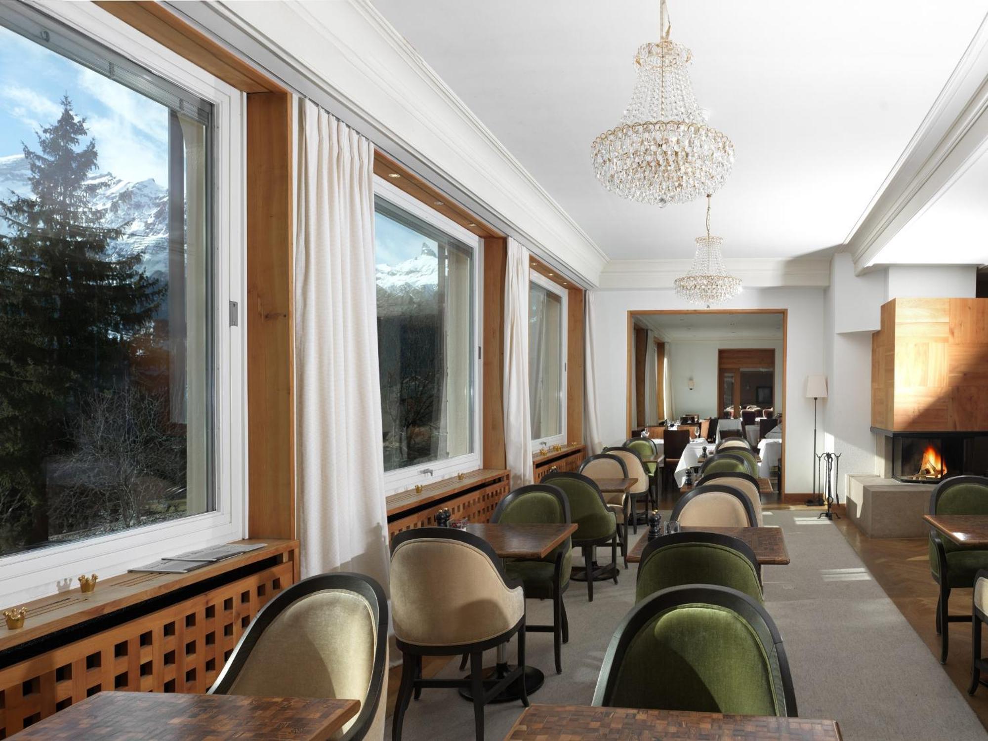 Beausite Park Hotel & Spa Wengen Exterior foto